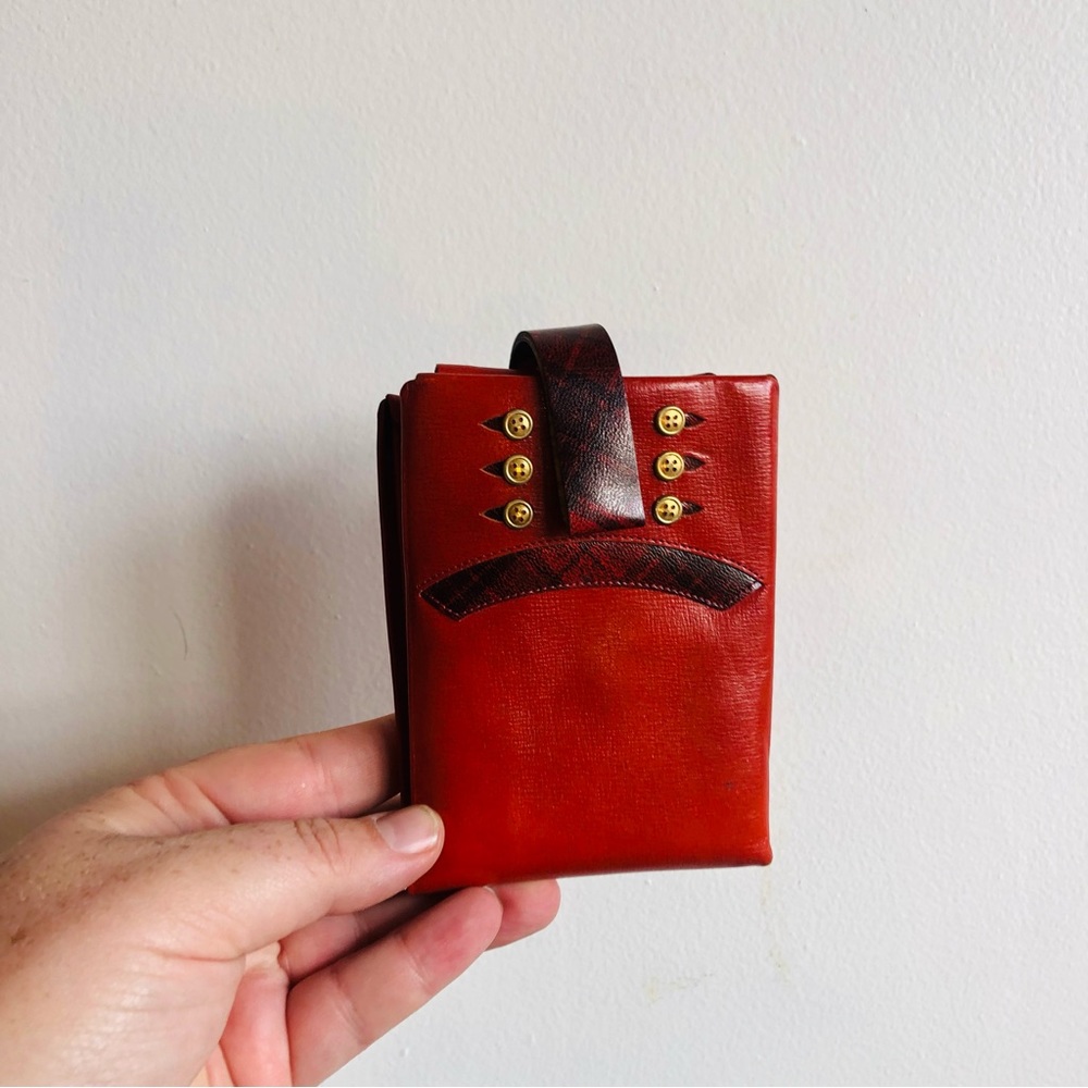 Vintage burnt orange 1950’s Princess Gardner wallet
